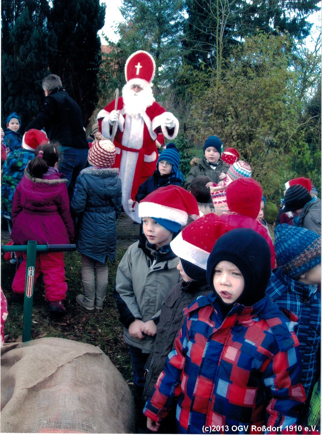 Nikolausfeier im OGV-Lehrgarten